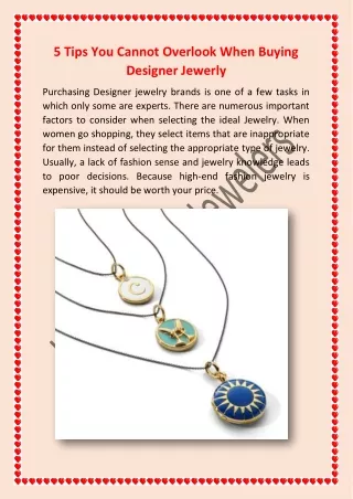 5 Tips You Cannot Overlook When Buying Designer Jewerly_HenryWilsonJewelers