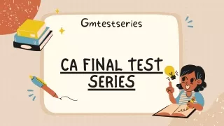 gmtestseries