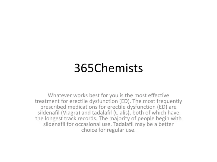 365chemists