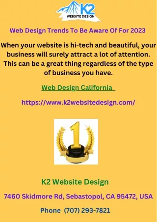 web design trends to be aware of for 2023