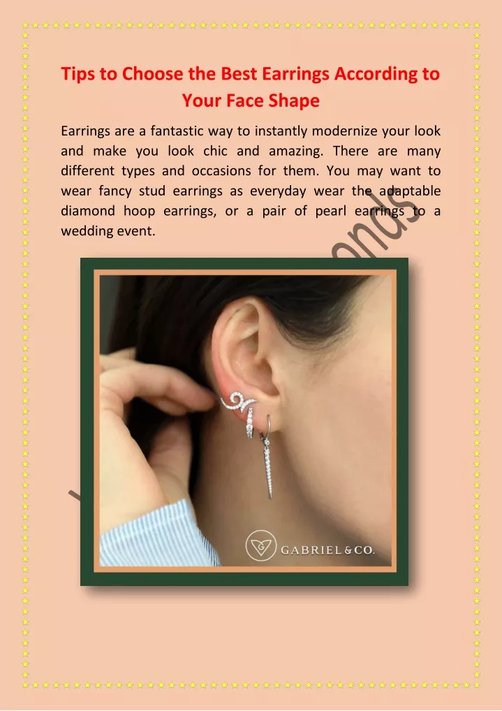 tips to choose the best earrings according