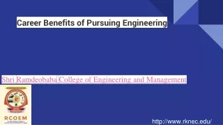 Career Benefits of Pursuing Engineering