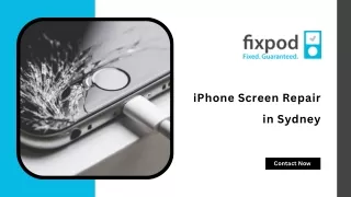 iPhone Screen Repair in Sydney