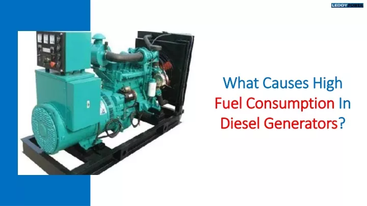 what causes high fuel consumption in diesel