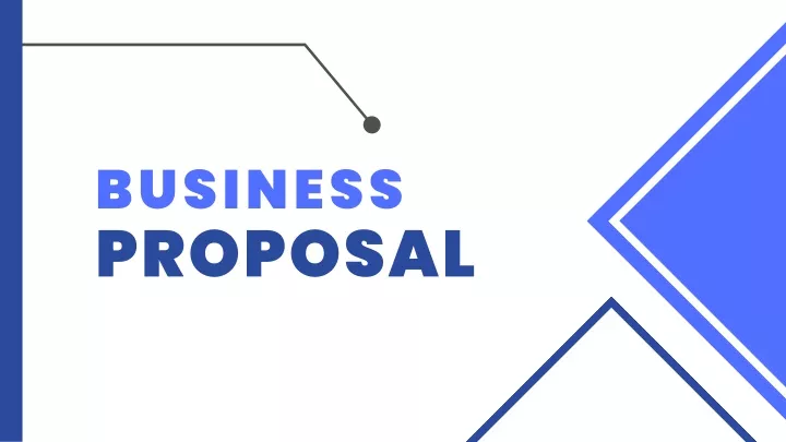 elegant and professional company business proposal presentation