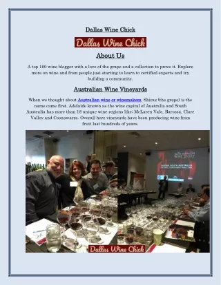 Australian Winemakers