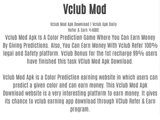 Vclub Mod