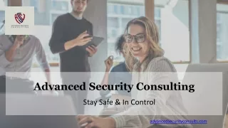 ASC - Things A Security Consultant Can Do For You