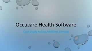 occucare health software