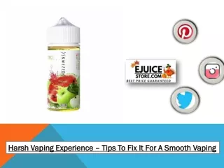 Harsh Vaping Experience – Tips To Fix It For A Smooth Vaping