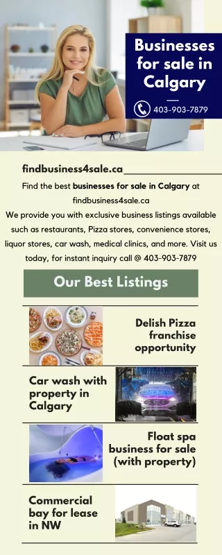 Businesses for sale in Calgary