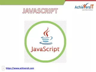 JAVASCRIPT PPT [Autosaved]