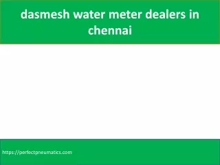 kranti water meter dealers in chennai