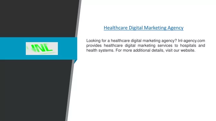 healthcare digital marketing agency