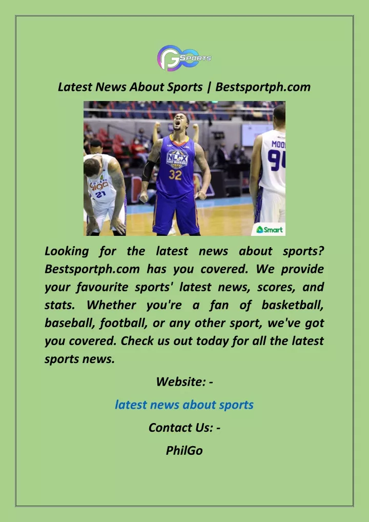 latest news about sports bestsportph com