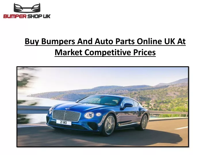 buy bumpers and auto parts online uk at market