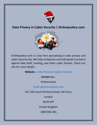 data privacy in cyber security onlinejustice com