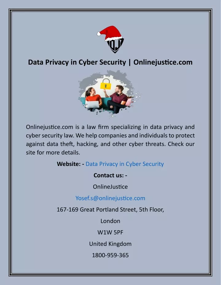 data privacy in cyber security onlinejustice com