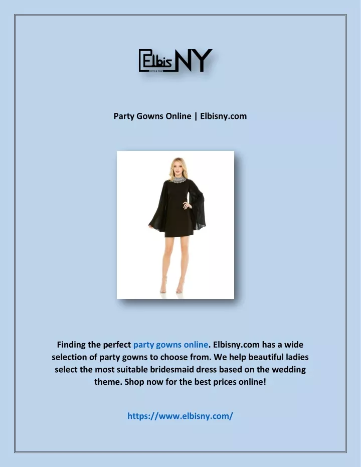 party gowns online elbisny com