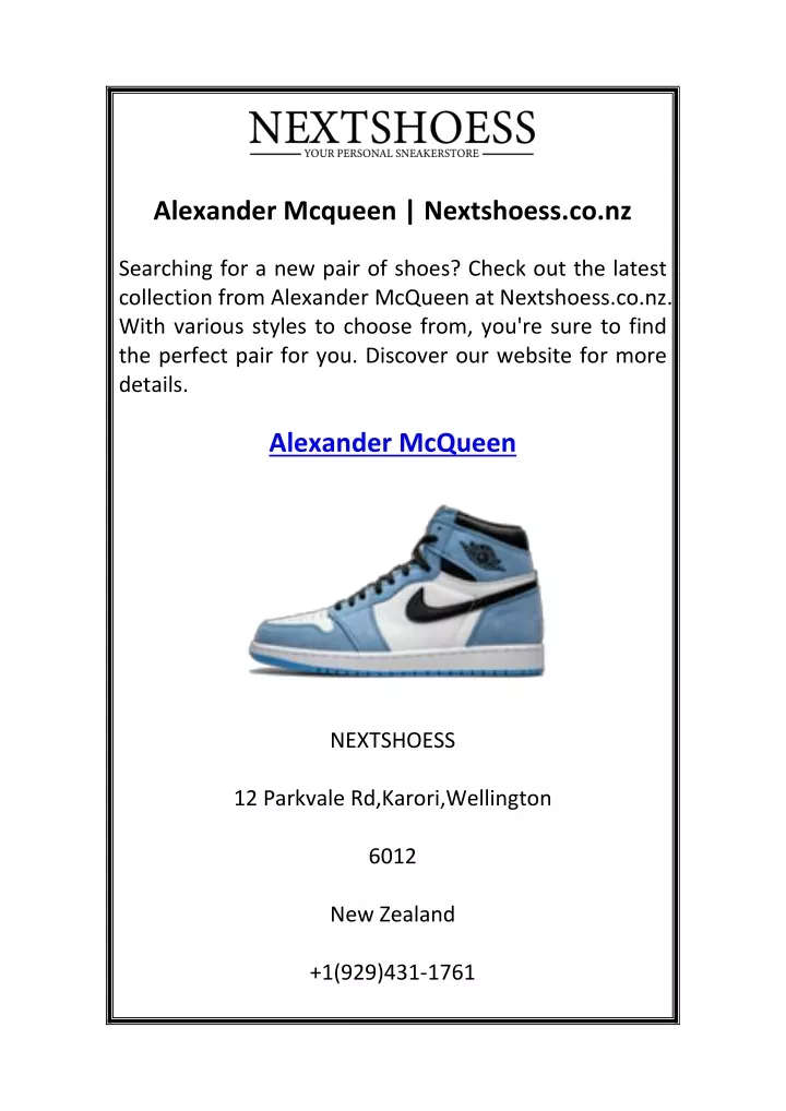 alexander mcqueen nextshoess co nz