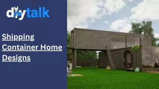 Shipping Container Home Designs - DIYTalk