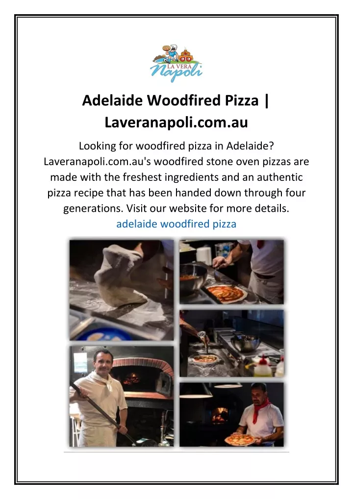 adelaide woodfired pizza laveranapoli com au