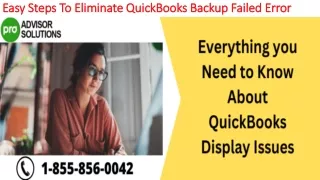 easy steps to eliminate quickbooks backup failed error