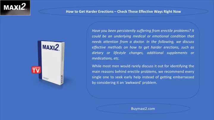 how to get harder erections check these effective