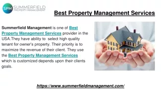 Best Property Management Services