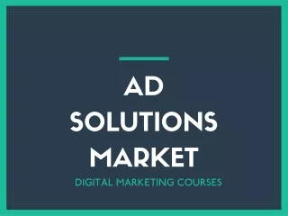 AD SOLUTIONS SEO COURSE