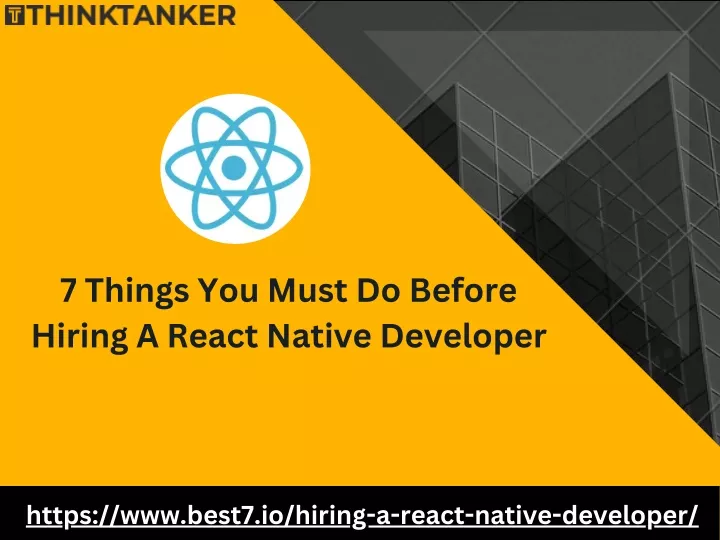 7 things you must do before hiring a react native