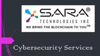 cybersecurity services