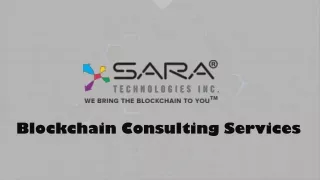 blockchain consulting s ervices