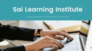 sai learning institute