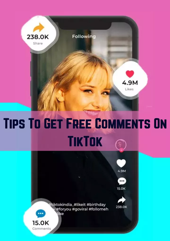 tips to get free comments on tiktok tiktok