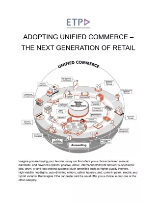 adopting unified commerce