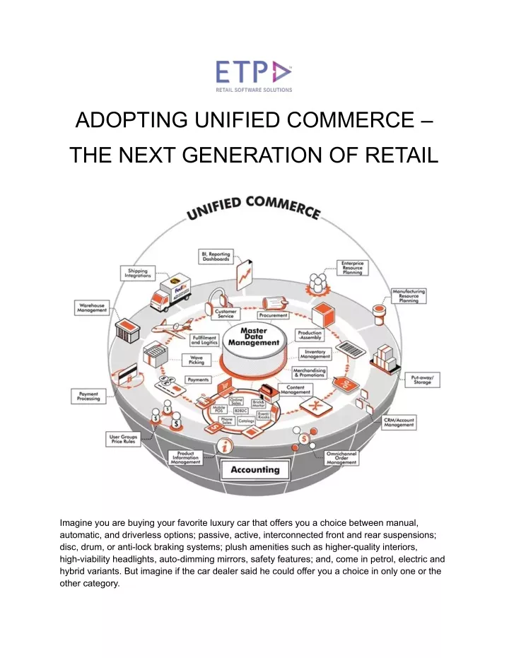 adopting unified commerce