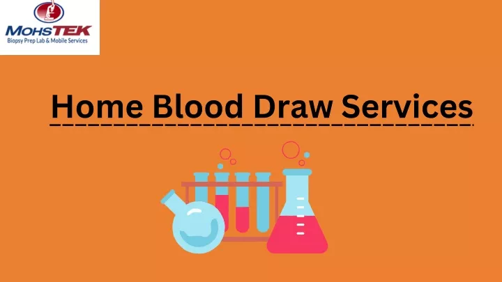 home blood draw services