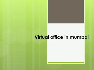Virtual office in mumbai