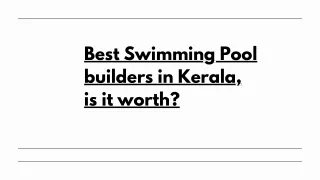 The things you must think about the swimming pool constructions and the safety.