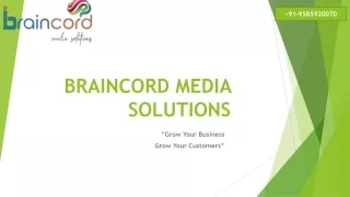 braincord media solutions
