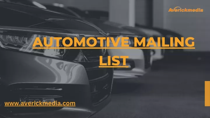 automotive mailing list