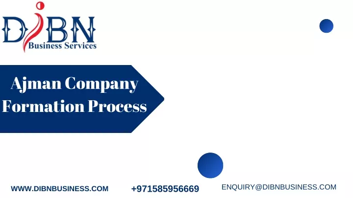 ajman company formation process