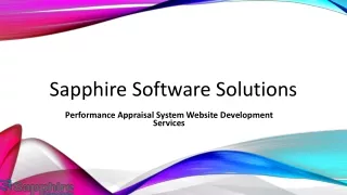 sapphire software solutions