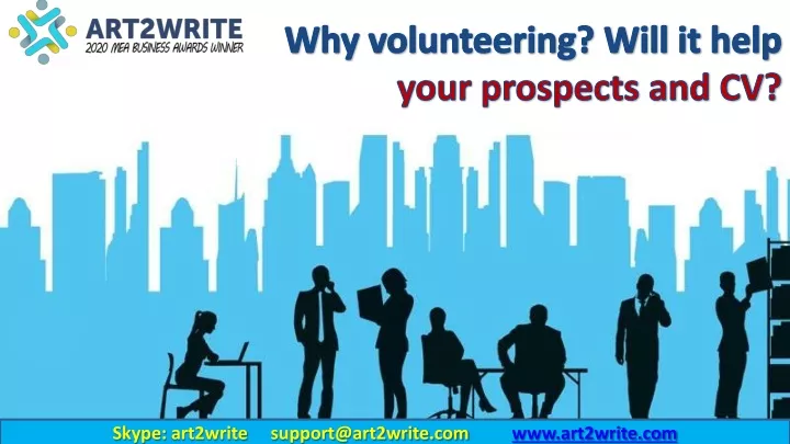 why volunteering will it help your prospects