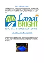 Lanai lights fort myers - slide 1