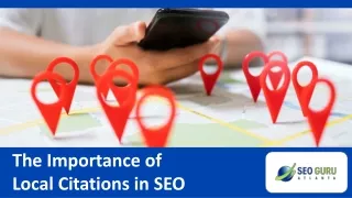 The Significance Of Local Citations For SEO