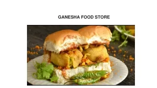 GANESHA FOOD STORE PPT