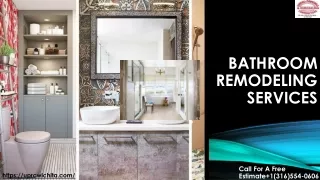 Bathroom Remodeling Services Toll Free Number  1(316)554-0606