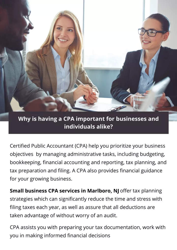 why is having a cpa important for businesses